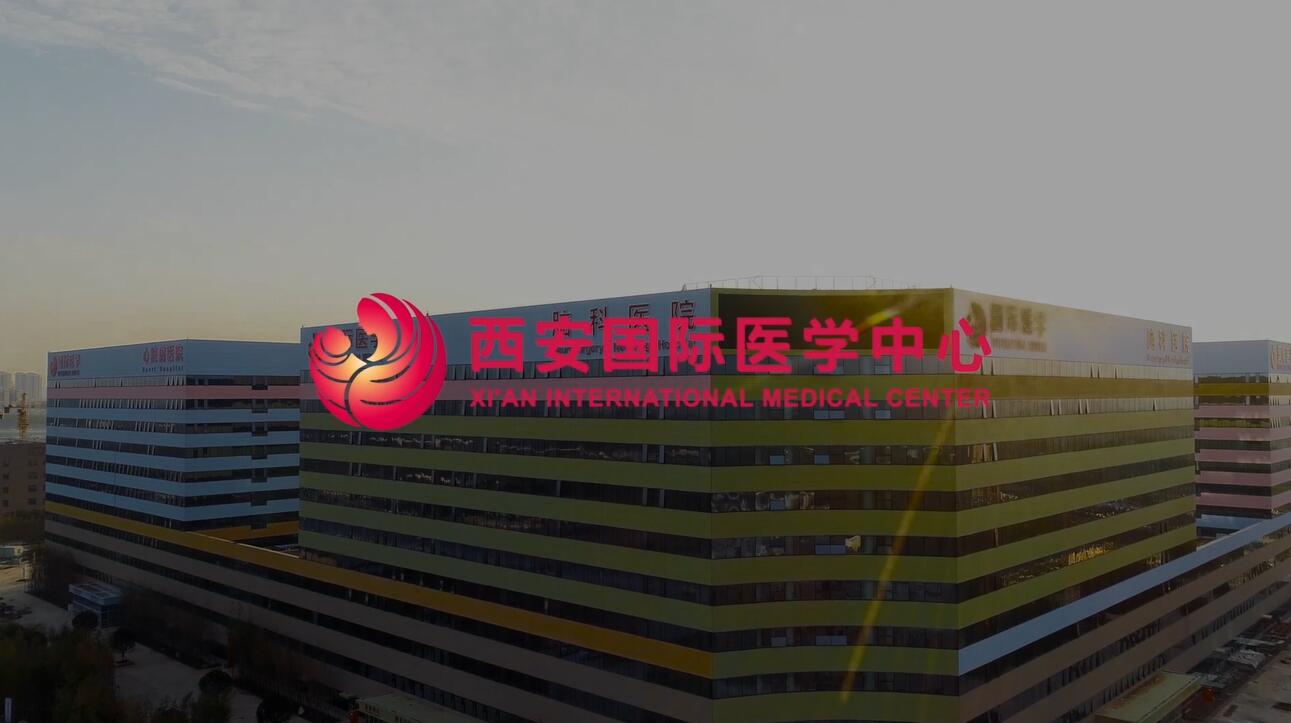 西安國際醫(yī)學中心合影