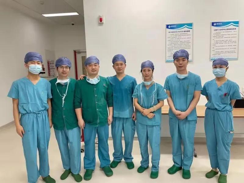 曾廣偉主任團(tuán)隊完成高難度主動脈瓣關(guān)閉不全TAVR一例