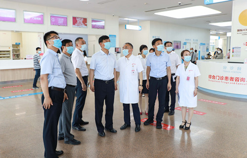 陜西省退役軍人事務(wù)廳黨組副書記、廳長高濤一行蒞臨我院調(diào)研