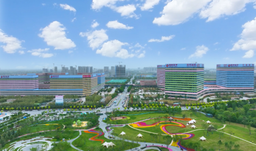 “高空”視角看“西安國際醫(yī)學中心醫(yī)院”！